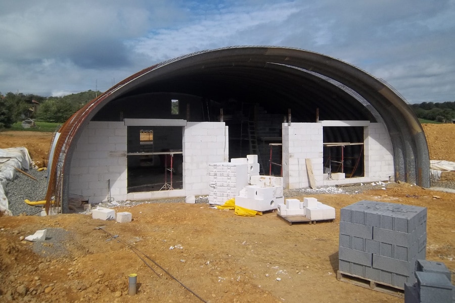 Maison voûte NATURADOME à LAPEYRE (65)