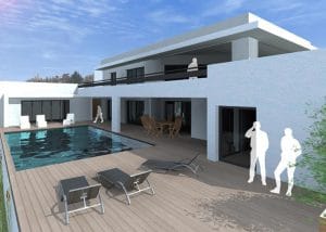 RT2012 Construction maison neuve à BRUGUIÈRES (31)