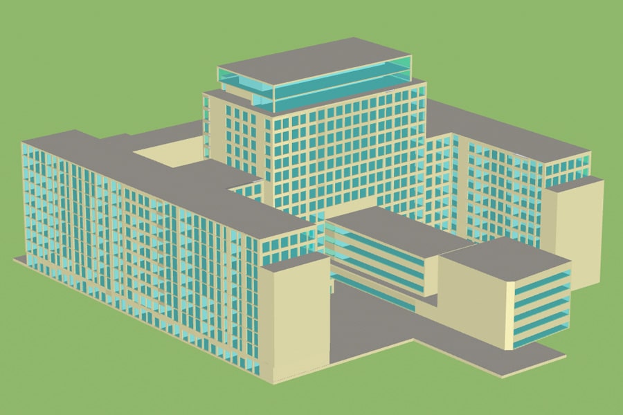 RT existant Rénovation de la cité administrative de Morland à Paris (75)