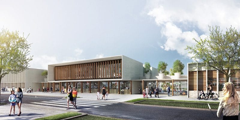 Première brique posée à l’école Las Fonsès Première brique posée à l'école Las Fonsès - SCOP Ecozimut