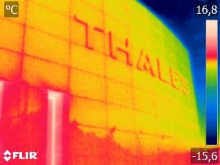 Thermographie aérienne sur le projet Thalès - SCOP Ecozimut