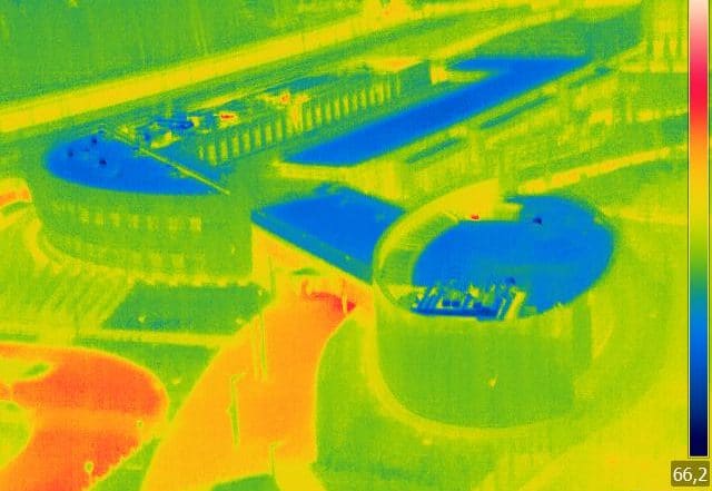 Thermographie aérienne sur le projet Thalès - SCOP Ecozimut
