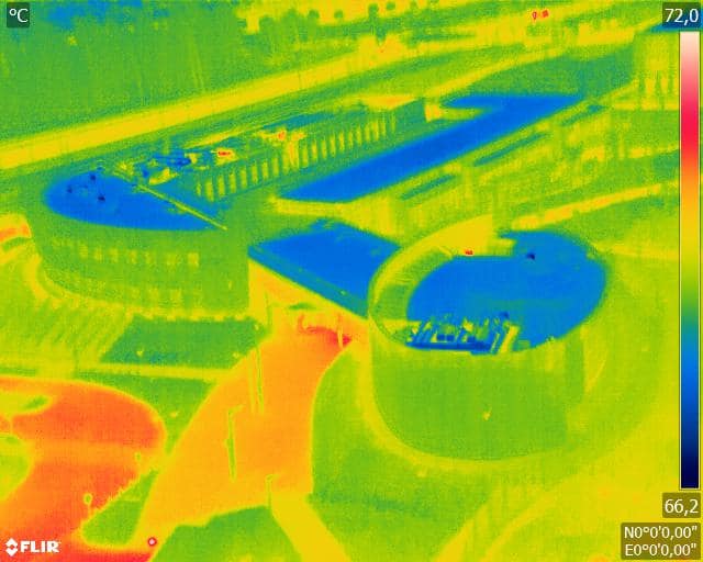 Thermographie aérienne sur le projet Thalès - SCOP Ecozimut