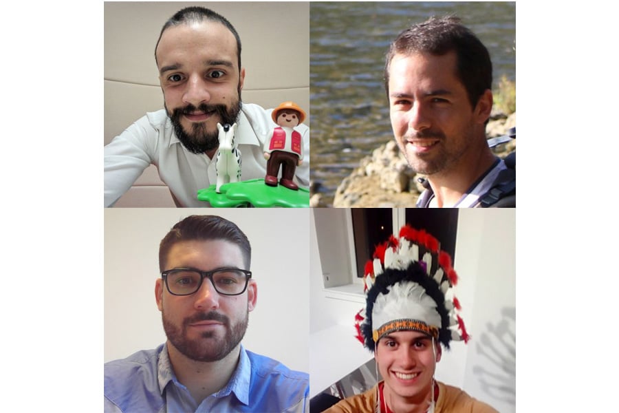 Jérémie Alquier, Florian Zaour, Fabien Zufferey, Maxime Durand