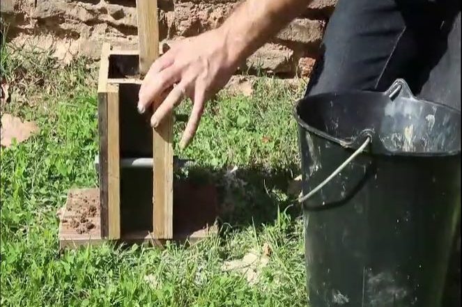 Expérience mini-murs de pisé