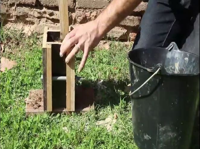 Expérience mini-murs de pisé