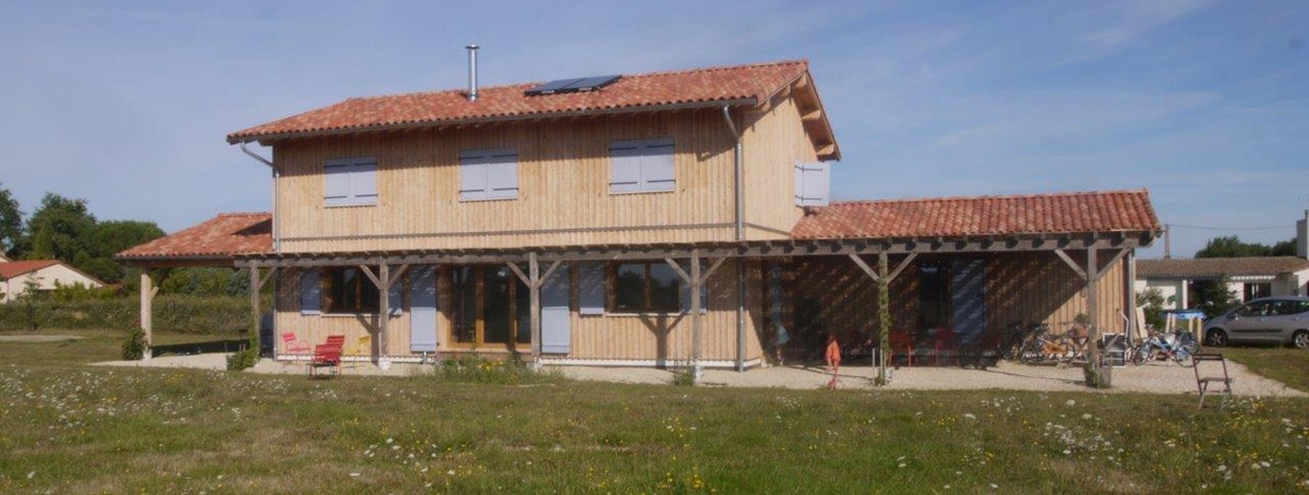 Construction de maison en paille à SAINT-RUSTICE (31)