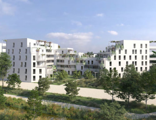 Construction Terre: 50 logements ZAC Andromède à BEAUZELLE