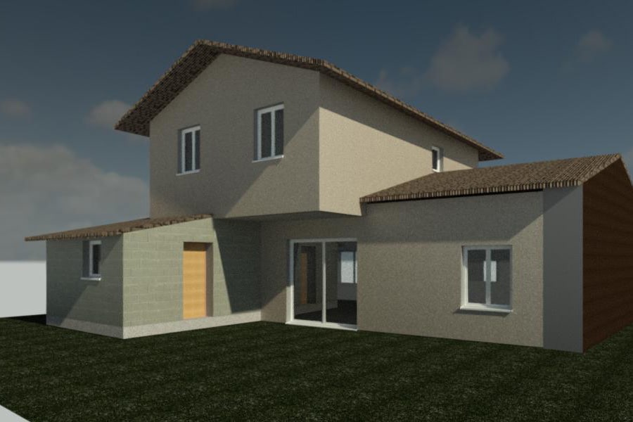 Rénovation et surélévation de maison à TOULOUSE (31)