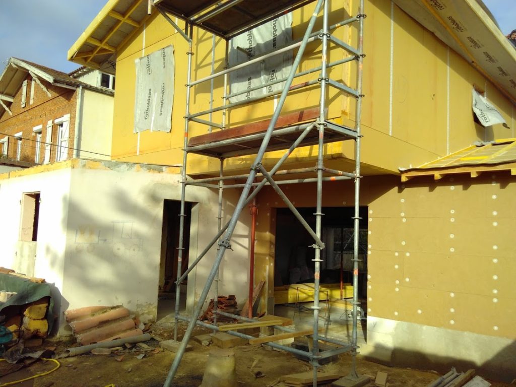 Rénovation et surélévation de maison à TOULOUSE (31)