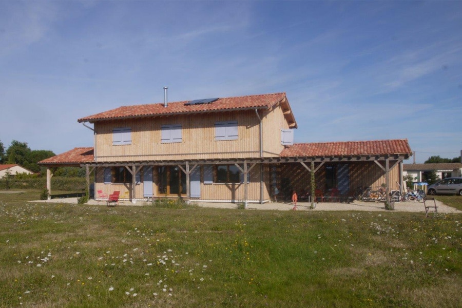 Construction de maison en paille à SAINT-RUSTICE (31)