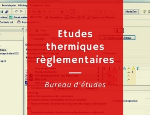 Études thermiques règlementaires