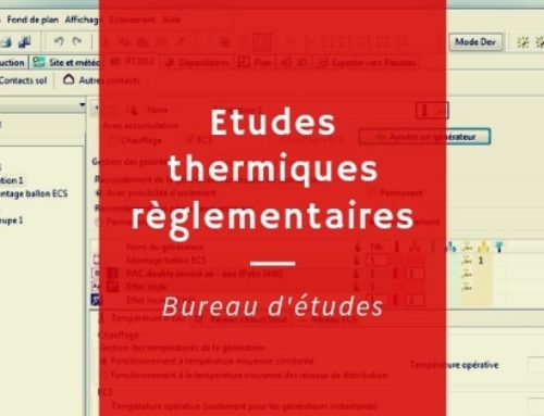 Études thermiques règlementaires