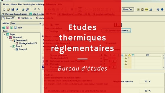 Bureau d’études thermiques réglementaires