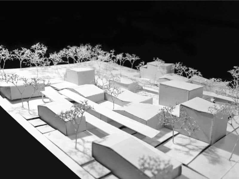 Construction de 55 logements en brique de terre de site ZAC de Monge à Cornebarrieu AG Ecozimut 2019 - Loudenvielle