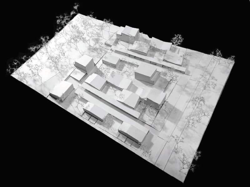 Construction de 55 logements en brique de terre de site ZAC de Monge à Cornebarrieu AG Ecozimut 2019 - Loudenvielle