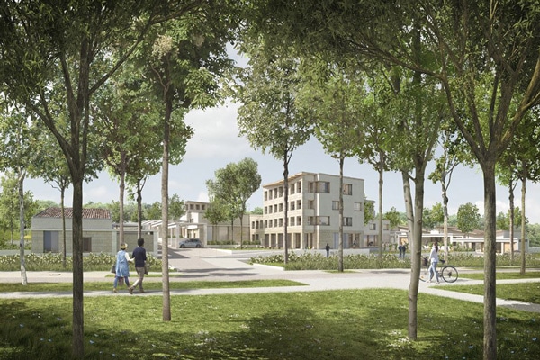 Concours gagné : 55 logements terre avec Boris Bouchet