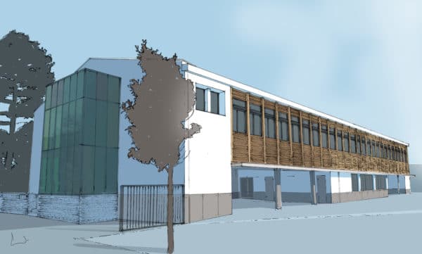 Rénovation de l’école élémentaire F. Bécane à Villeneuve Tolosane