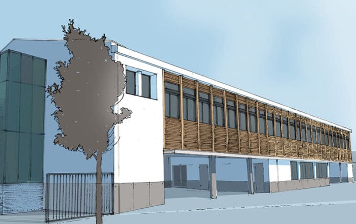 Rénovation de l’école élémentaire F. Bécane à Villeneuve Tolosane