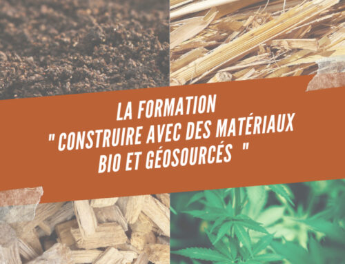 Formation – Construire avec les matériaux biosourcés