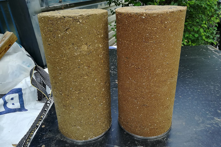 Cinéma de Colomiers en terre pisé - ecozimut