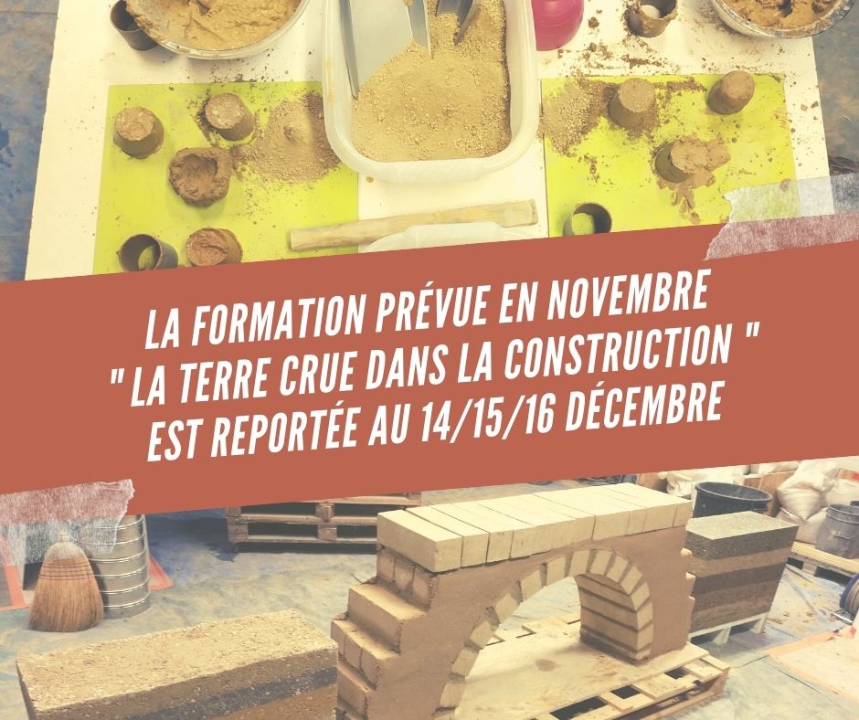 Formation Terre crue Formation Terre crue