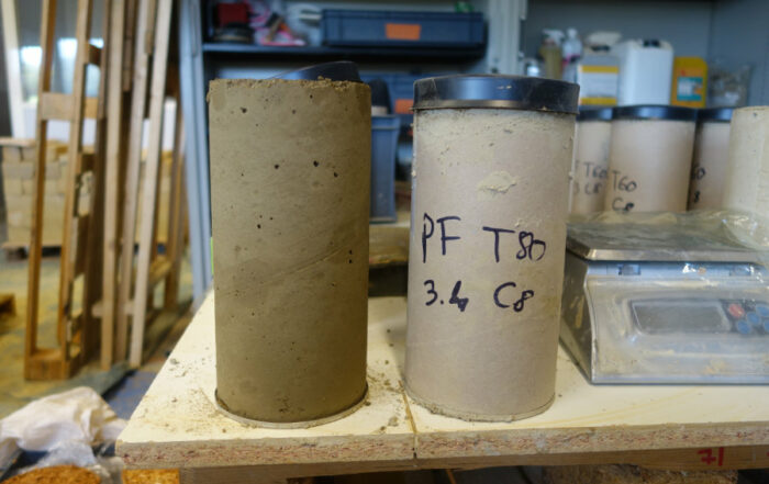 Etude de faisabilité pour le projet de la fondation Pierre Fabre : Construction en béton d'argile coulé stabilisé