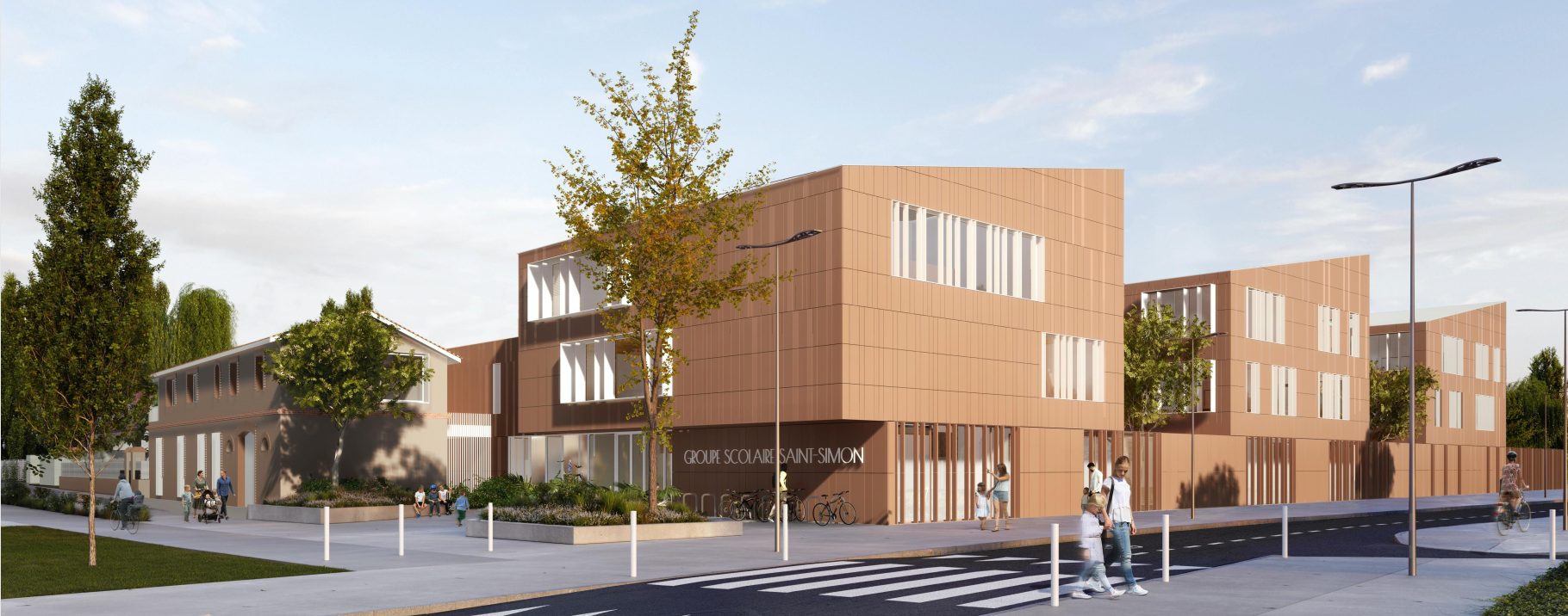 Construction groupe scolaire Saint Simon Construction groupe scolaire Saint Simon