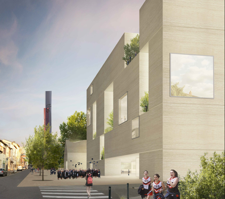 Toulouse Business School Construction du pôle Jeunesse FOIX