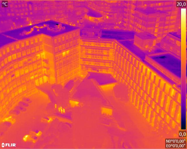 Thermographie Aérienne et au Sol des Cités Administratives - Toulouse (31)- Albi (81) - Tarbes (65) - Carcassonne (11)