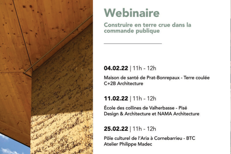 webinaire Terre crue dans la contruction