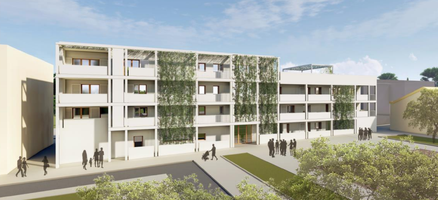 Construction de logements participatifs, ZAC EAI à Montpellier