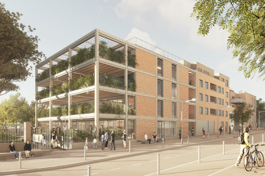 gabarit img actus Construction du collège Paléficat à Toulouse