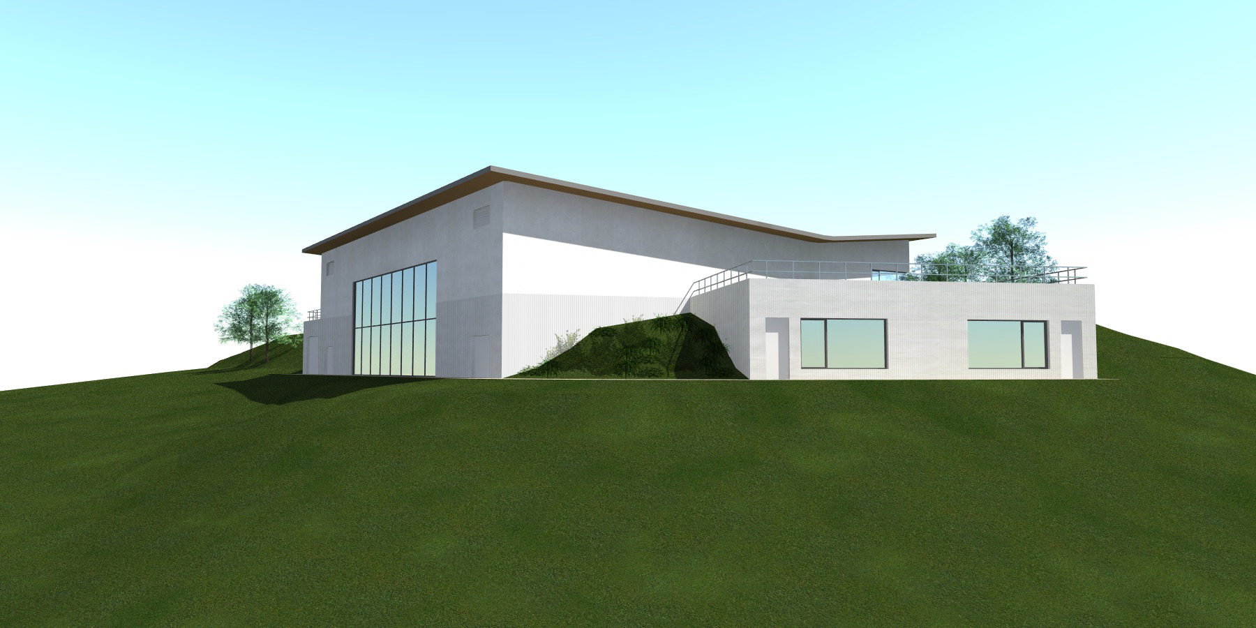 vueext3 Construction du collège Paléficat à Toulouse