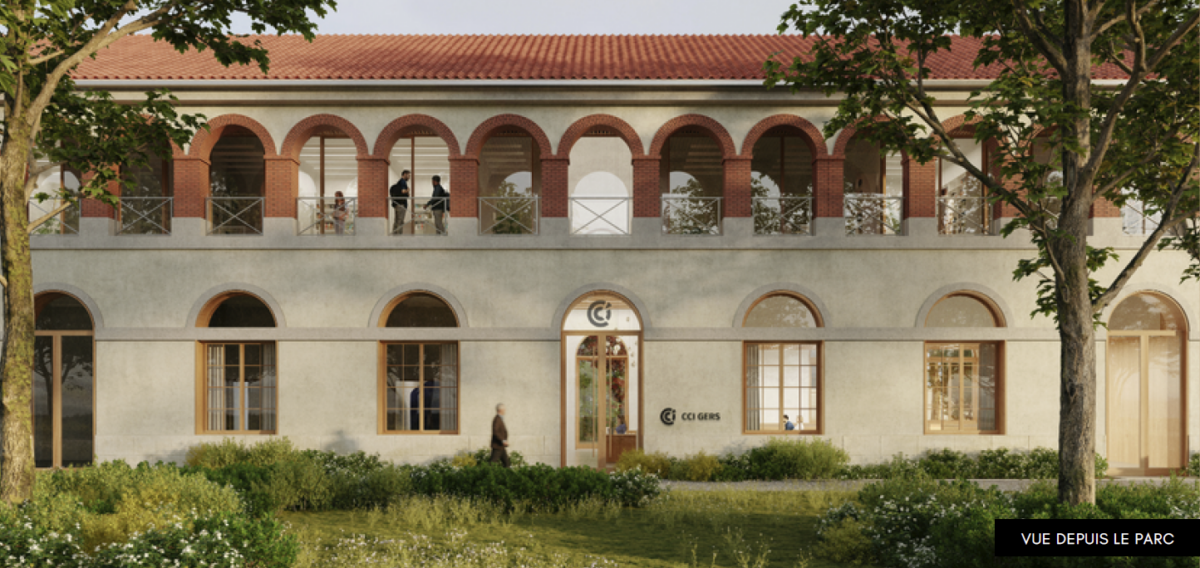 CCI du gers 1 Rénovation du bâyiment de la CCI du gers