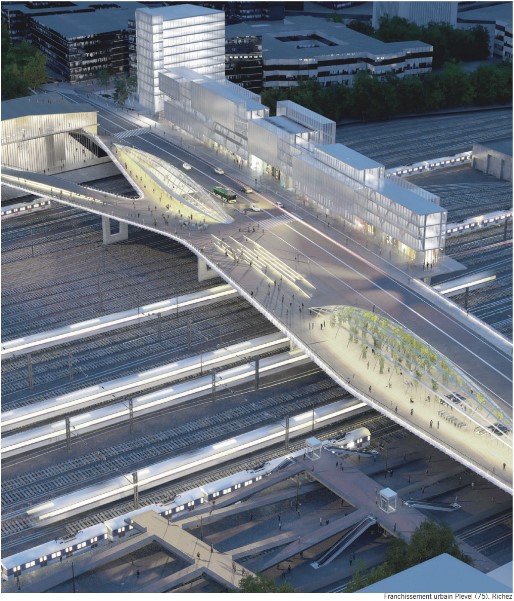 23019-afnt 1 Aménagements Ferroviaires du Nord de Toulouse et de la séquence Fondeyre – La Vache – Toulouse Lautrec, ses principaux enjeux sont : Affirmer La Vache comme porte d'entrée Nord de Toulouse en transports en commun, bien accessible en modes actifs et structuré d’un point de vue urbain, Accompagner la desserte ferroviaire du nord de Toulouse par l’aménagement de pôles d’échanges multimodaux confortables, sécures et accessibles autour des haltes ferroviaires, Apporter une réponse à l'insuffisance des liaisons Est-Ouest pour les modes doux et valoriser le canal latéral (Grand Parc Canal), Structurer et accompagner l’urbanisation des secteurs économiques, mixtes et à fort potentiel de mutation à proximité des stations de métro et des Pôles d’Échanges Multimodaux des Aménagements Ferroviaires du Nord de Toulouse.