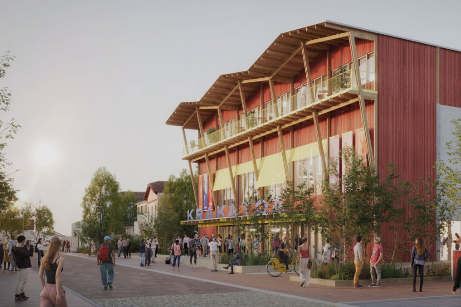Rénovation de la salle de musiques actuelles Le Krakatoa à Mérignac
