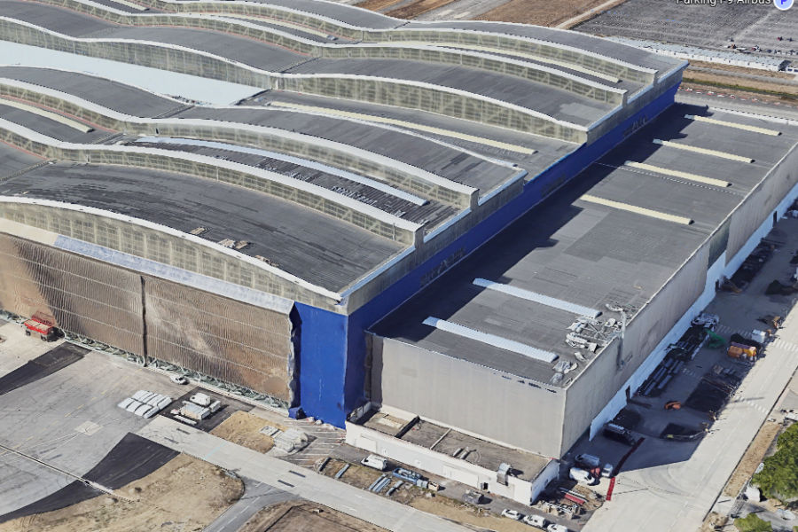 Projet d'étude thermique sur un hangar d'assemblage d'avion