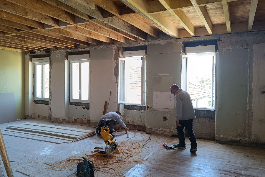Bien Commun, rénovation à Cazes Mondenard
