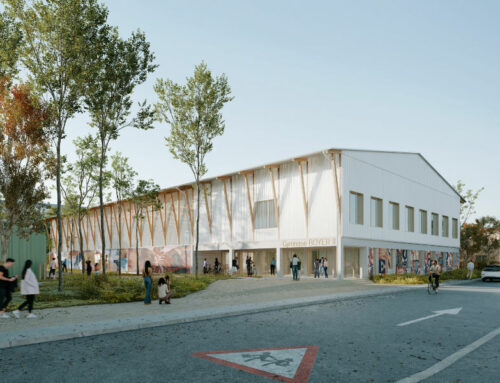 Un gymnase biosourcé et solaire pour Bègles : lancement prévu en 2025