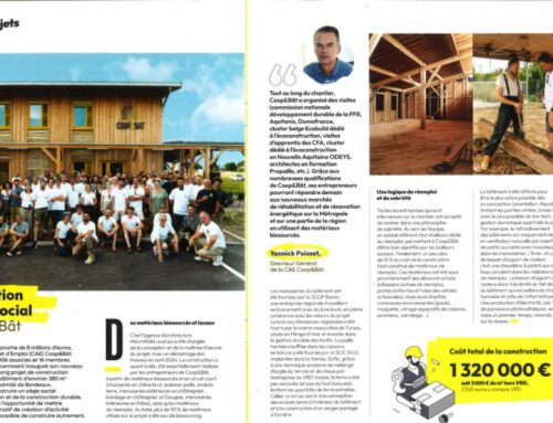 SCOP BTP le mag publie un article sur le nouveau siège de Coop & bat