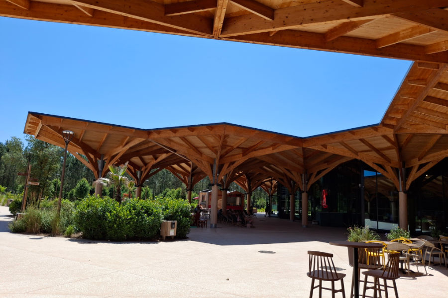 Visite de l’usine Steico et du Center Parcs Les Landes de Gascogne à Casteljaloux