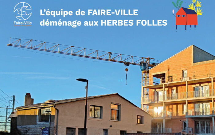Faire Ville emménage au pôle ESS des Herbes folles