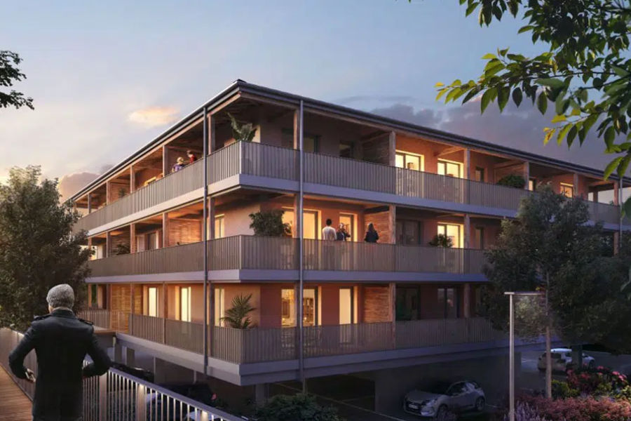 120 logements livrés avec le label E4C1 : découvrez le projet Initia