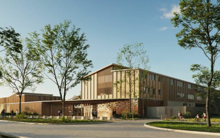 Un nouveau collège exemplaire en Occitanie : matériaux biosourcés et bioclimatique